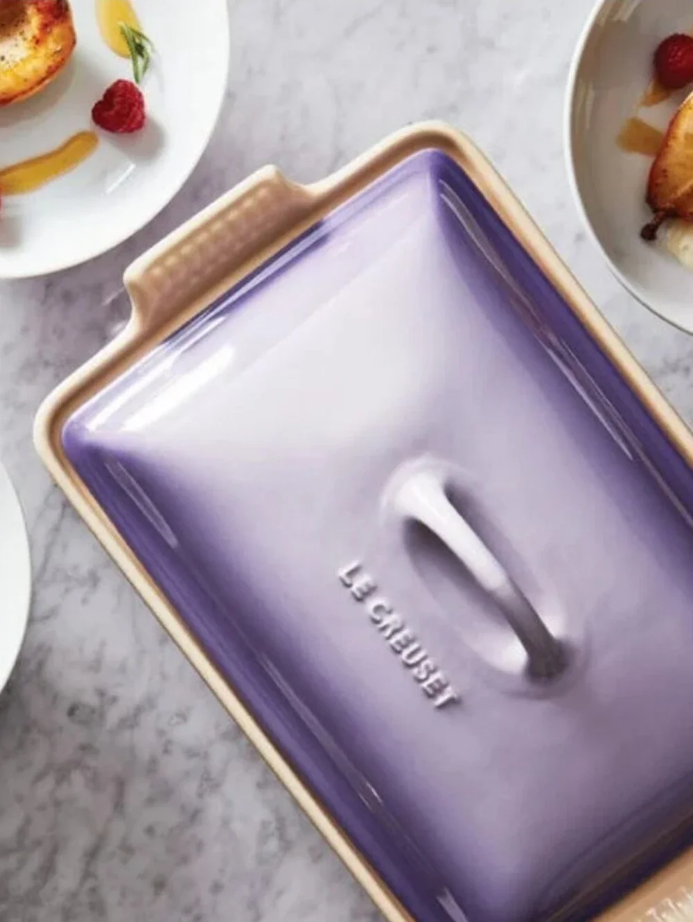 Le Creuset elegant purple